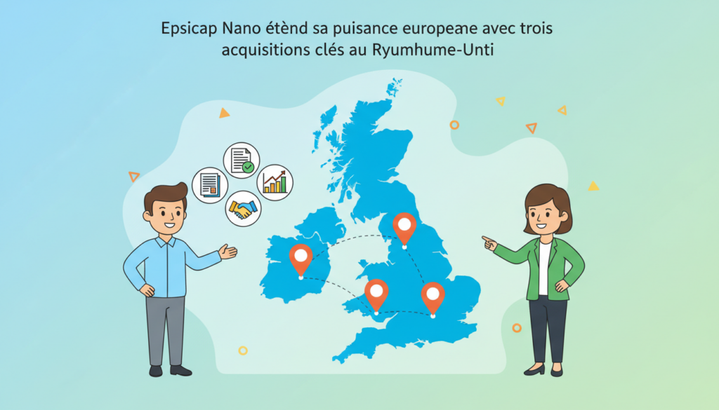 epsicap nano renforce sa présence en europe avec trois acquisitions stratégiques au royaume-uni, consolidant ainsi sa position sur le marché européen.