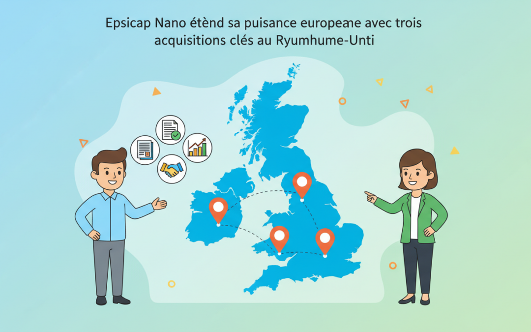 epsicap nano renforce sa présence en europe avec trois acquisitions stratégiques au royaume-uni, consolidant ainsi sa position sur le marché européen.