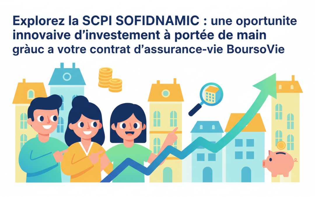 découvrez la scpi sofidynamic, une solution d'investissement innovante accessible via votre contrat d'assurance-vie boursovie. profitez d'une opportunité unique pour diversifier votre patrimoine en toute simplicité.