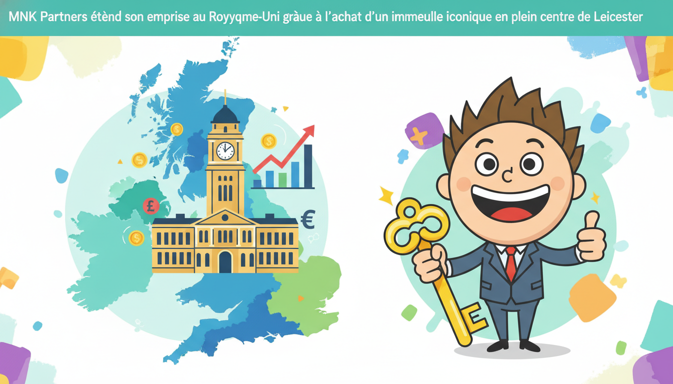 mnk partners renforce sa prĂ©sence au royaume-uni en acquĂ©rant un immeuble emblĂ©matique au cĆur de leicester, renforçant ainsi son dĂ©veloppement stratĂ©gique sur le marchĂ© immobilier britannique.
