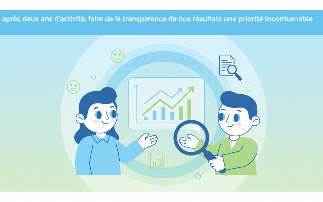 découvrez pourquoi, après deux ans d'activité, la transparence de nos résultats est devenue une priorité incontournable pour renforcer la confiance et améliorer notre performance.