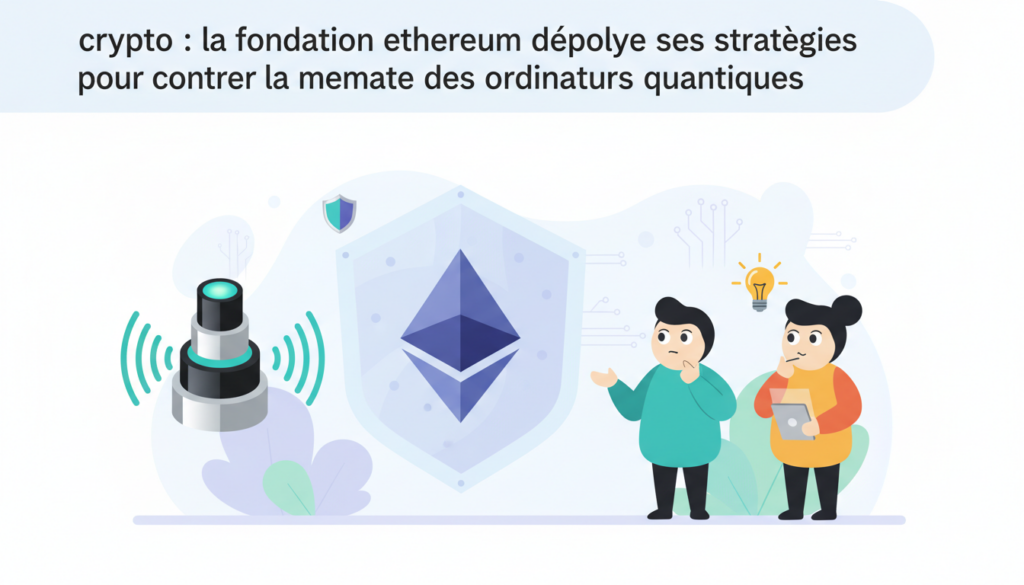 découvrez comment la fondation ethereum met en œuvre des stratégies innovantes pour protéger la blockchain contre les risques posés par les ordinateurs quantiques.