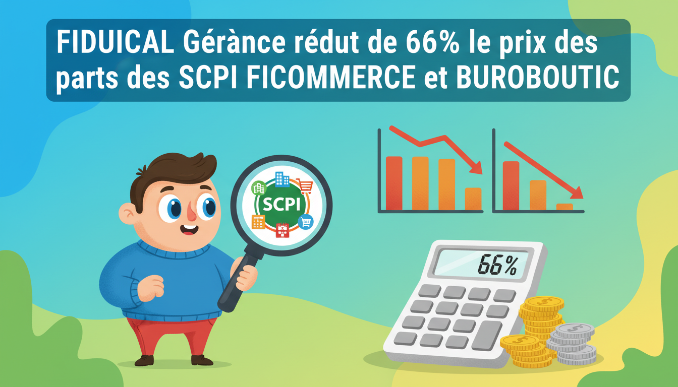 découvrez comment fiducial gérance a réduit de 66% le prix des parts des scpi ficommerce et buroboutic, offrant ainsi une opportunité unique aux investisseurs.