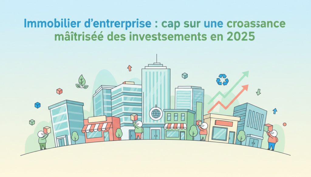 découvrez les tendances de l'immobilier d'entreprise en 2025, avec une croissance maîtrisée des investissements pour sécuriser et optimiser vos projets professionnels.