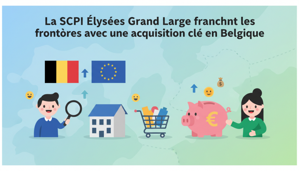 découvrez comment la scpi elysées grand large étend son portefeuille à l'international grâce à une acquisition stratégique en belgique, renforçant ainsi sa présence sur le marché européen.