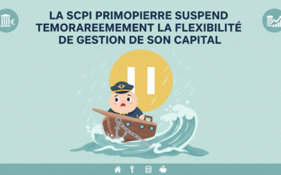La SCPI Primopierre suspend temporairement la flexibilité de gestion de son capital