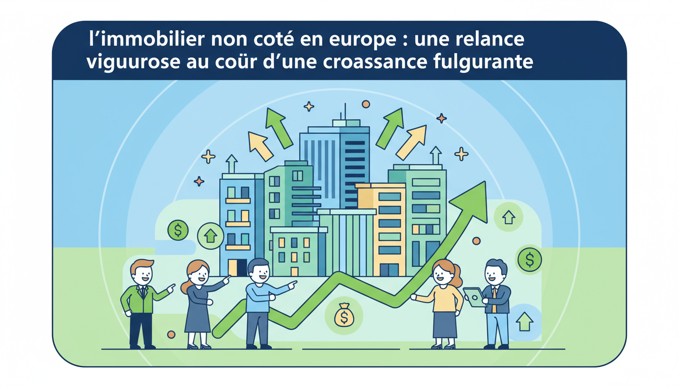 dĂ©couvrez comment l'immobilier non cotĂ© en europe connaĂźt une relance vigoureuse, propulsĂ©e par une croissance fulgurante au cĆur du marchĂ© europĂ©en.