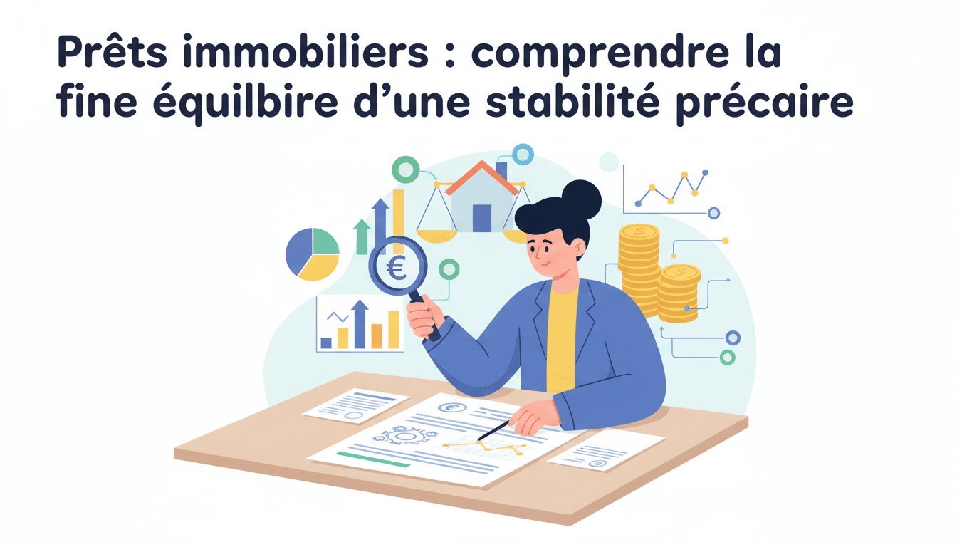 découvrez comment naviguer dans l'équilibre délicat des prêts immobiliers et assurer une stabilité financière malgré les défis du marché.