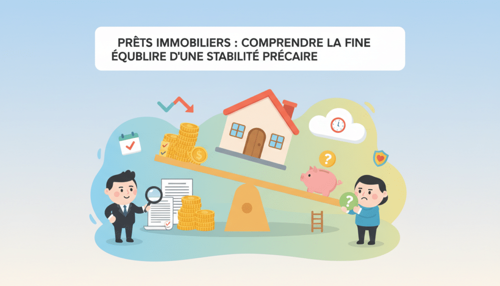 découvrez les clés des prêts immobiliers et apprenez à naviguer entre stabilité et risques pour gérer au mieux votre financement immobilier.