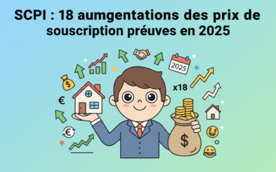SCPI : 18 augmentations des prix de souscription prévues en 2025