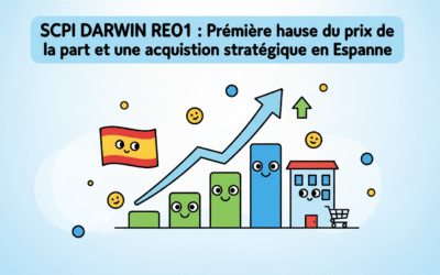 SCPI DARWIN RE01 : Première hausse du prix de la part et une acquisition stratégique en Espagne