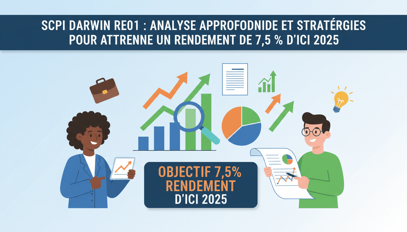 découvrez une analyse complète de la scpi darwin re01 et explorez les stratégies clés pour atteindre un rendement ambitieux de 7,5 % d'ici 2025.