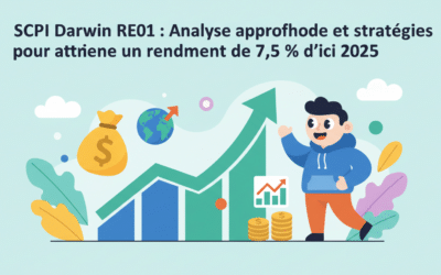 SCPI Darwin RE01 : Analyse approfondie et stratégies pour atteindre un rendement de 7,5 % d&rsquo;ici 2025