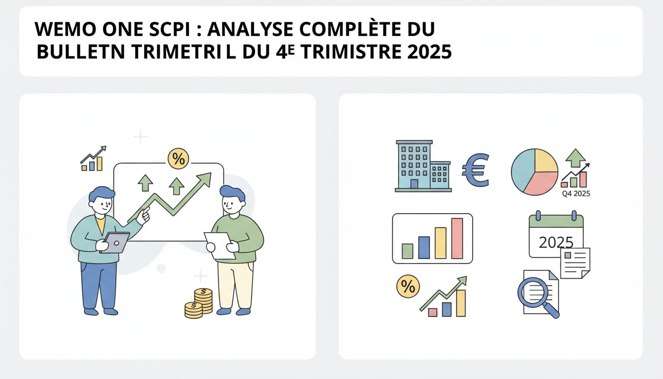 découvrez une analyse complÚte du bulletin trimestriel du 4e trimestre 2025 de la scpi wemo one, avec les performances, actualités et perspectives pour vos investissements.