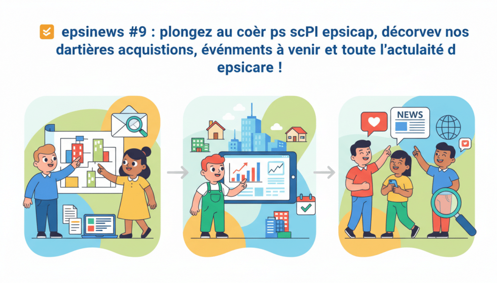 découvrez l'actualité d'epsicare dans epsinews #9 : plongez au cœur des scpi epsicap, explorez nos dernières acquisitions, événements à venir et bien plus encore !