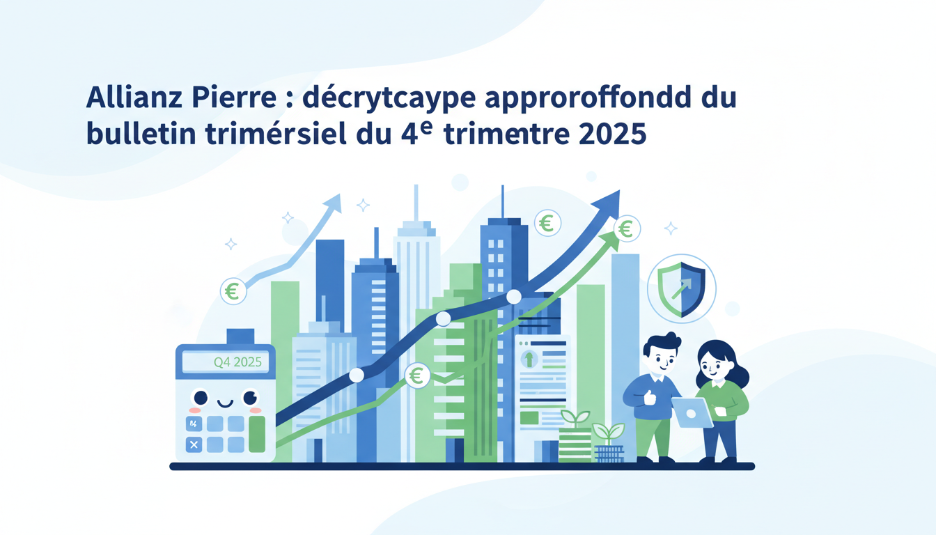 découvrez une analyse complète du bulletin trimestriel allianz pierre pour le 4e trimestre 2025, avec toutes les informations clés et perspectives d'investissement détaillées.