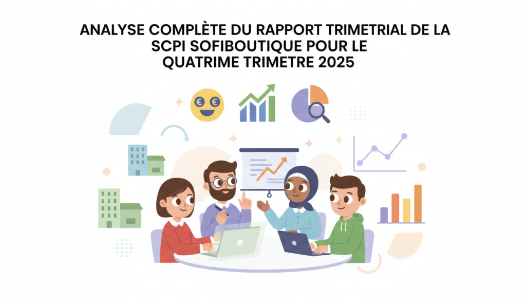découvrez une analyse détaillée du rapport trimestriel de la scpi sofiboutique pour le quatrième trimestre 2025, incluant les performances, les chiffres clés et les perspectives d'investissement.