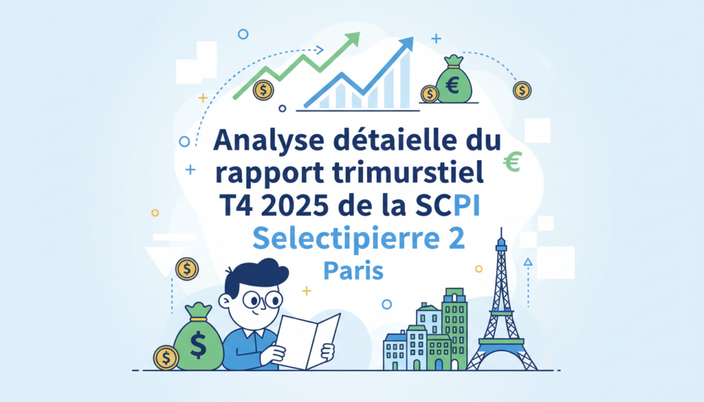découvrez une analyse complète et détaillée du rapport trimestriel t4 2025 de la scpi « selectipierre 2 paris », mettant en lumière les performances, les rendements et les perspectives d'investissement.