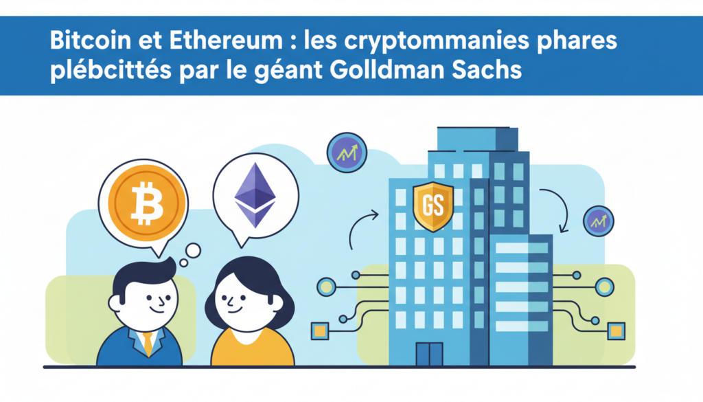 découvrez comment bitcoin et ethereum, les principales cryptomonnaies, gagnent la confiance du géant financier goldman sachs et révolutionnent le paysage des investissements.