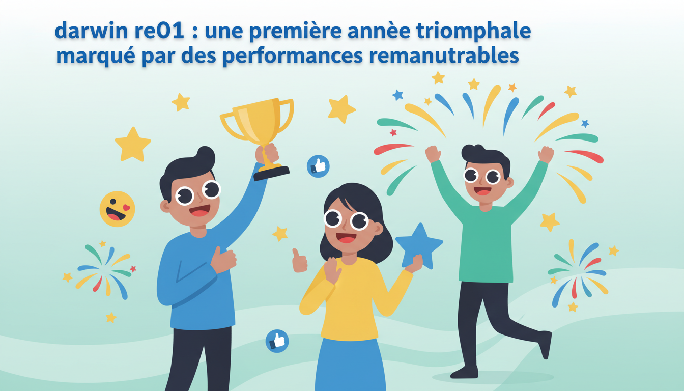 découvrez les performances remarquables de darwin re01 lors de sa première année triomphale, une étape clé pleine de succès et d'innovations.