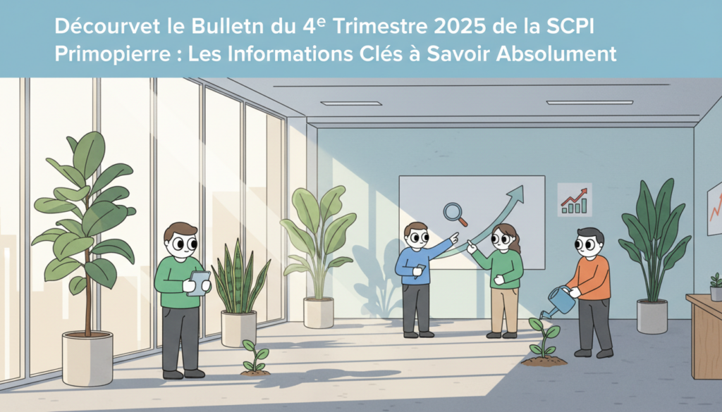 découvrez le bulletin du 4e trimestre 2025 de la scpi primopierre : toutes les informations clés, performances, actualités et analyses indispensables pour vos investissements.