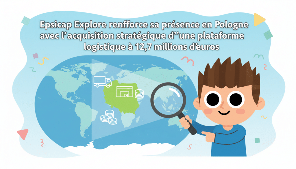 epsicap explore étend son empreinte en pologne grâce à l'acquisition stratégique d'une plateforme logistique d'une valeur de 12,7 millions d'euros, renforçant ainsi sa position dans la région.