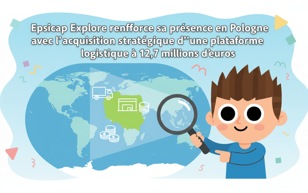 epsicap explore étend son empreinte en pologne grâce à l'acquisition stratégique d'une plateforme logistique d'une valeur de 12,7 millions d'euros, renforçant ainsi sa position dans la région.