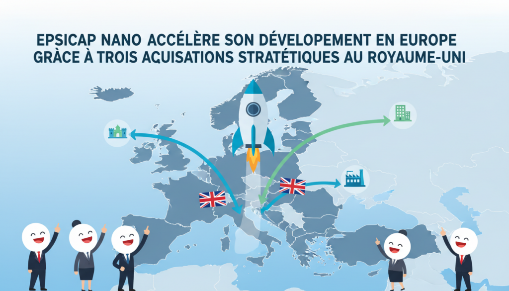epsicap nano renforce sa présence en europe avec trois acquisitions stratégiques au royaume-uni, accélérant ainsi son expansion et son développement sur le marché européen.