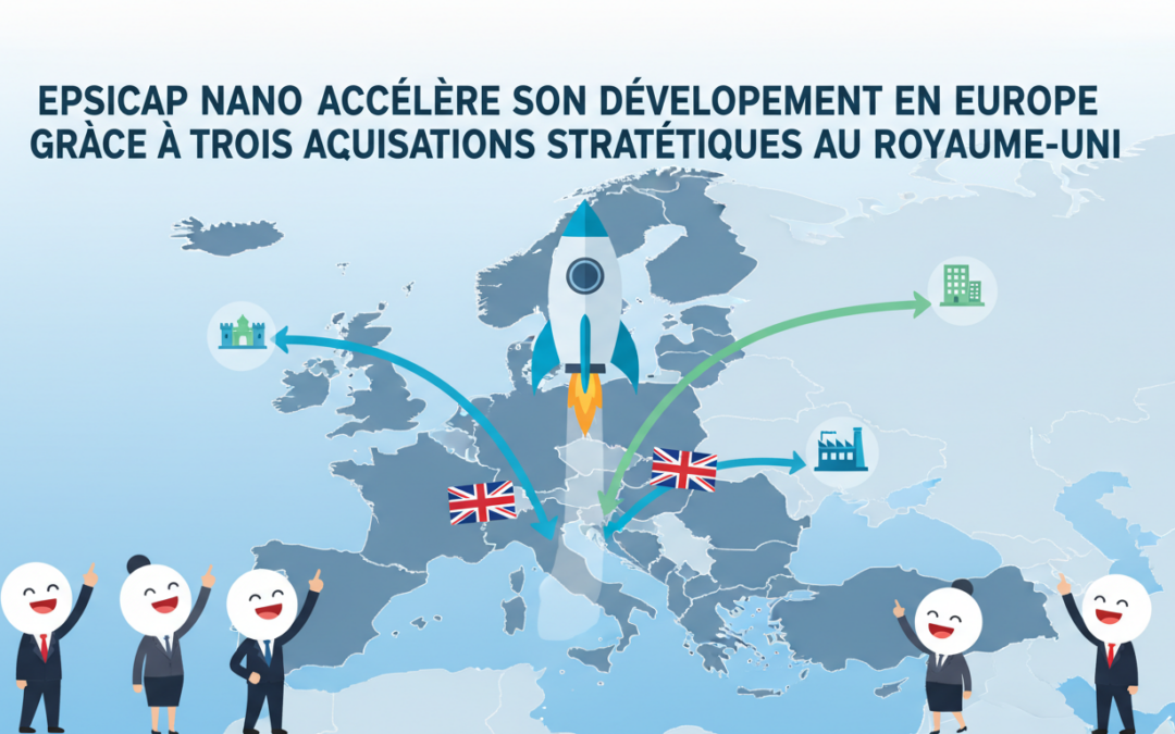 epsicap nano renforce sa présence en europe avec trois acquisitions stratégiques au royaume-uni, accélérant ainsi son expansion et son développement sur le marché européen.