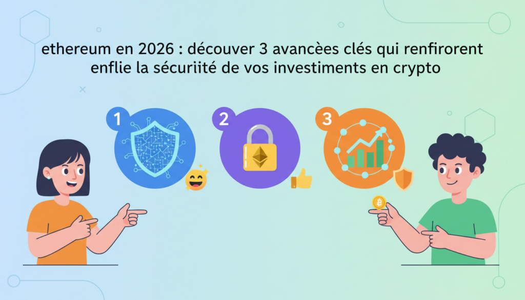 explorez les innovations d'ethereum en 2026 et découvrez les 3 avancées majeures qui garantissent une sécurité renforcée pour vos investissements en crypto-monnaies.