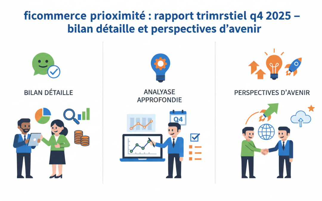 Ficommerce Proximité : rapport trimestriel Q4 2025 – Bilan détaillé et perspectives d&rsquo;avenir