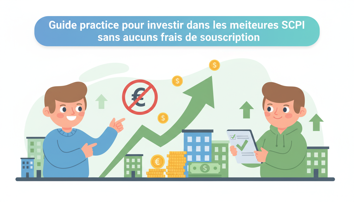 découvrez notre guide pratique pour investir dans les meilleures scpi sans aucuns frais de souscription et optimisez votre placement immobilier en toute simplicité.