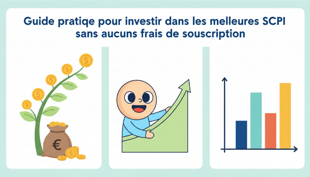 découvrez notre guide pratique pour investir dans les meilleures scpi sans aucuns frais de souscription et optimisez votre placement immobilier en toute simplicité.
