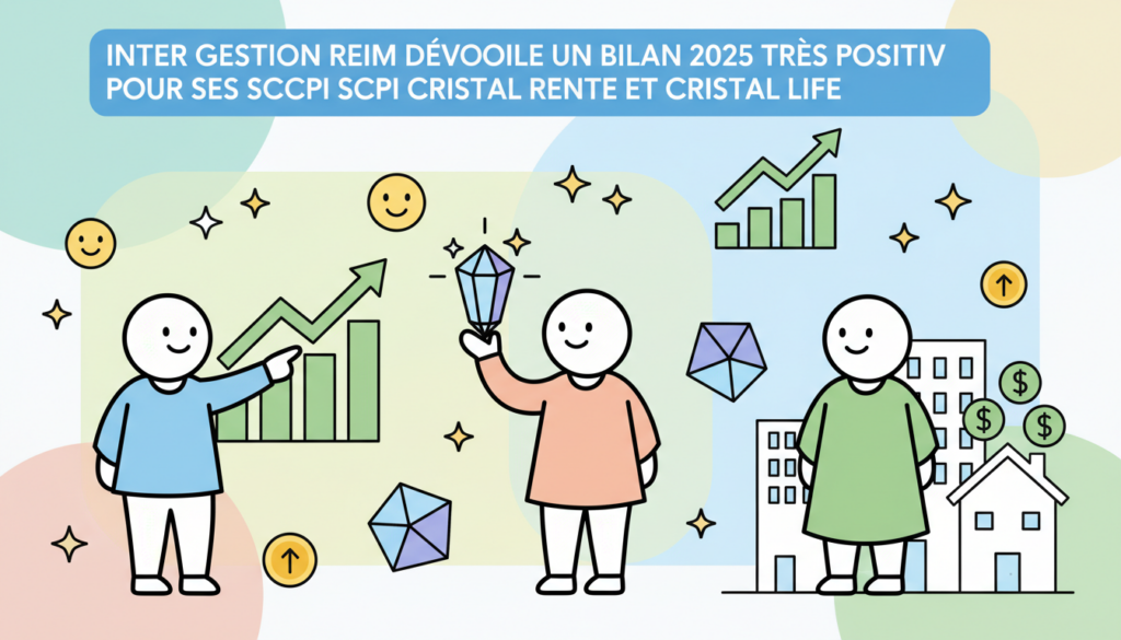 inter gestion reim présente un bilan 2025 très positif pour ses scpi cristal rente et cristal life, soulignant une performance solide et une gestion efficace.
