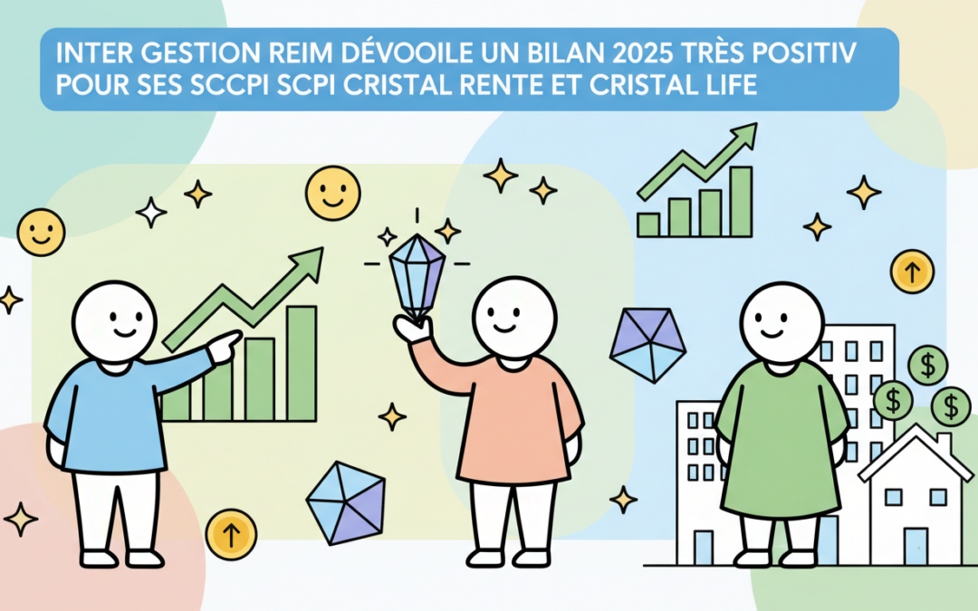 Inter Gestion REIM dévoile un bilan 2025 très positif pour ses SCPI CRISTAL Rente et CRISTAL Life