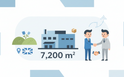 LOG IN renforce sa présence en Écosse avec l&rsquo;acquisition stratégique d&rsquo;un site industriel et logistique de 7 200 m²