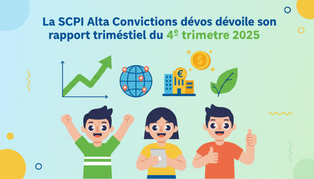 découvrez le rapport trimestriel du 4e trimestre 2025 de la scpi « alta convictions », présentant les performances, les actualités et les perspectives d'investissement.