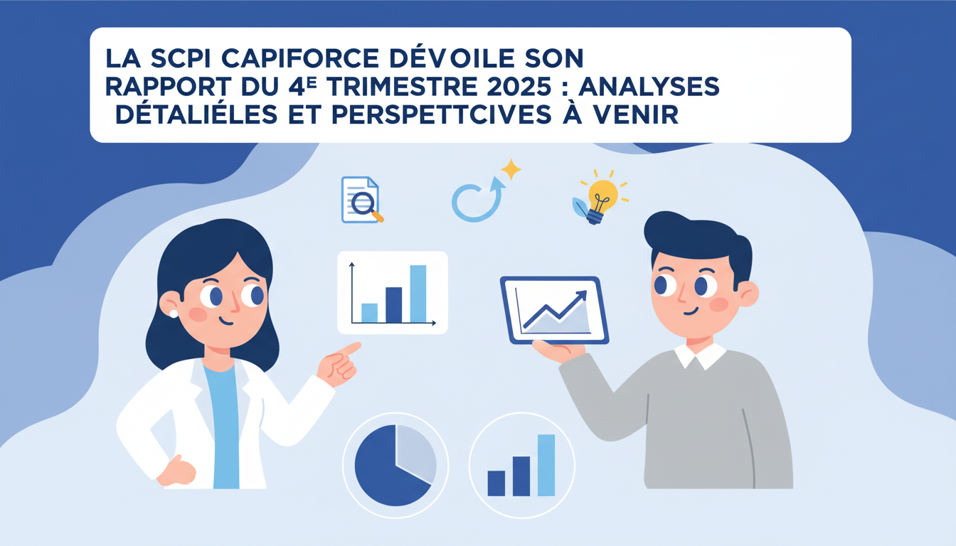 découvrez le rapport du 4e trimestre 2025 de la scpi capiforce avec des analyses approfondies et les perspectives futures du marché immobilier.