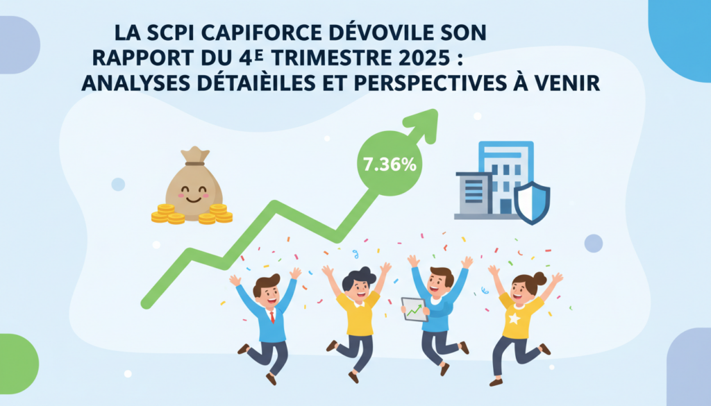 découvrez le rapport du 4e trimestre 2025 de la scpi capiforce, avec des analyses détaillées et des perspectives pour l'avenir.