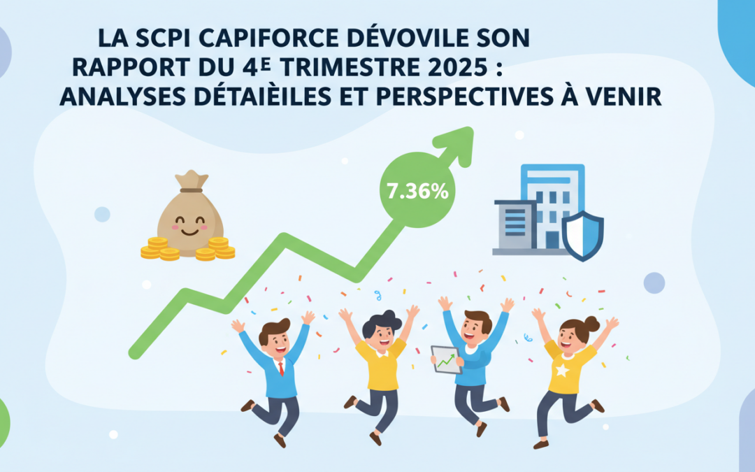 découvrez le rapport du 4e trimestre 2025 de la scpi capiforce, avec des analyses détaillées et des perspectives pour l'avenir.
