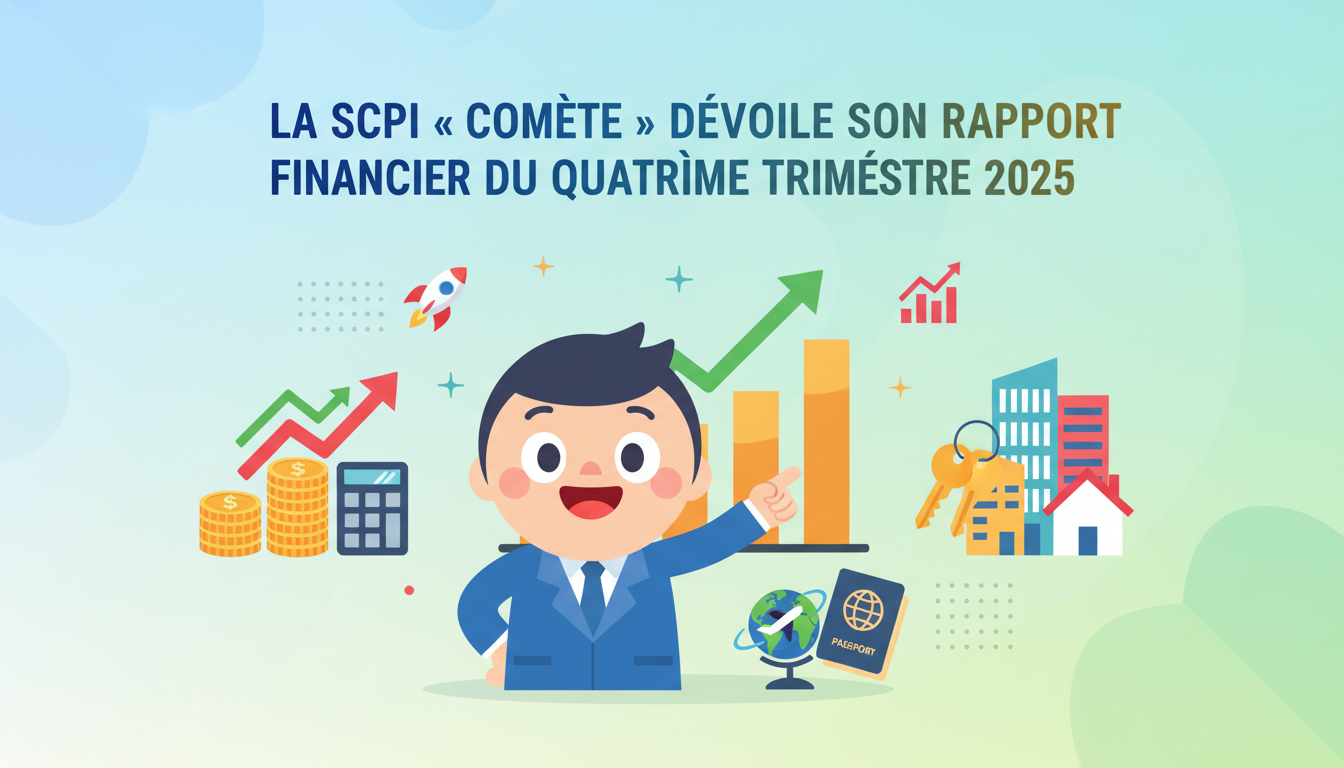 découvrez le rapport financier du quatrième trimestre 2025 de la scpi « comète », avec une analyse détaillée des performances et perspectives d'investissement.