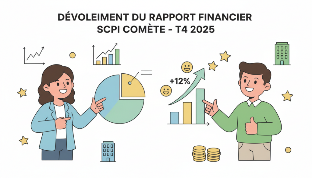 découvrez le rapport financier du quatrième trimestre 2025 de la scpi « comète », avec une analyse détaillée des performances et perspectives d'investissement.