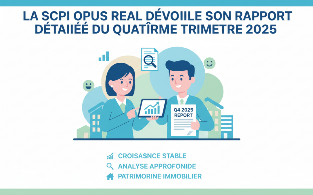 découvrez le rapport détaillé du quatrième trimestre 2025 de la scpi opus real, avec une analyse complète des performances et des perspectives d'investissement.
