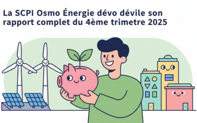 La SCPI « Osmo Énergie » dévoile son rapport complet du 4ème trimestre 2025