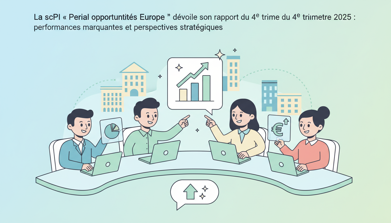 découvrez le rapport du 4e trimestre 2025 de la scpi « perial opportunités europe » mettant en lumière ses performances remarquables et ses perspectives stratégiques pour l'avenir.