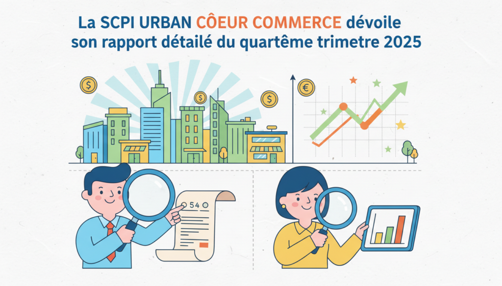 découvrez le rapport détaillé du quatrième trimestre 2025 de la scpi « urban cœur commerce », avec toutes les performances et actualités clés.