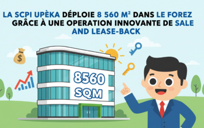 La SCPI Upêka déploie 8 560 m² dans le Forez grâce à une opération innovante de sale and lease-back