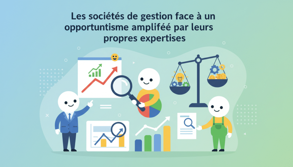 découvrez comment les sociétés de gestion sont confrontées à un opportunisme accru, amplifié par leurs propres expertises, et les enjeux stratégiques qui en découlent.