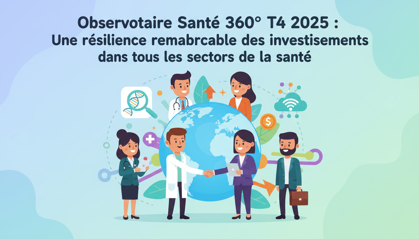 découvrez l'observatoire santé 360° t4 2025 et son analyse détaillée sur la résilience exceptionnelle des investissements à travers l'ensemble des secteurs de la santé, révélant les tendances clés et les perspectives d'avenir.