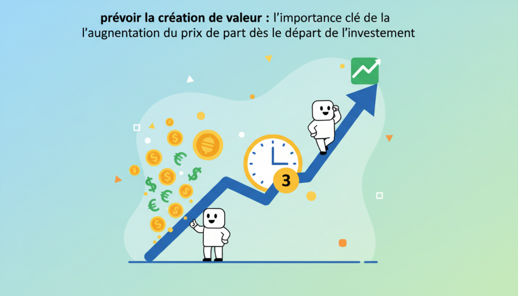 découvrez pourquoi anticiper la création de valeur et augmenter le prix de part dès le début de l'investissement est essentiel pour maximiser vos rendements et assurer le succès financier.